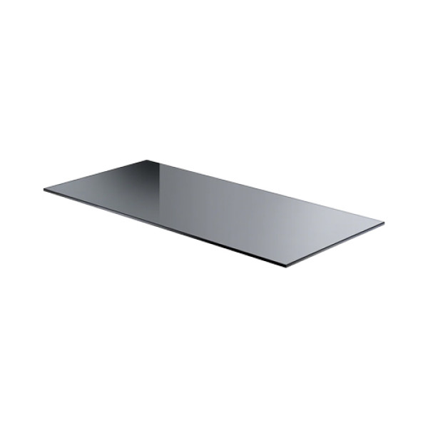 KIT SHELF SMOKE GLASS BL